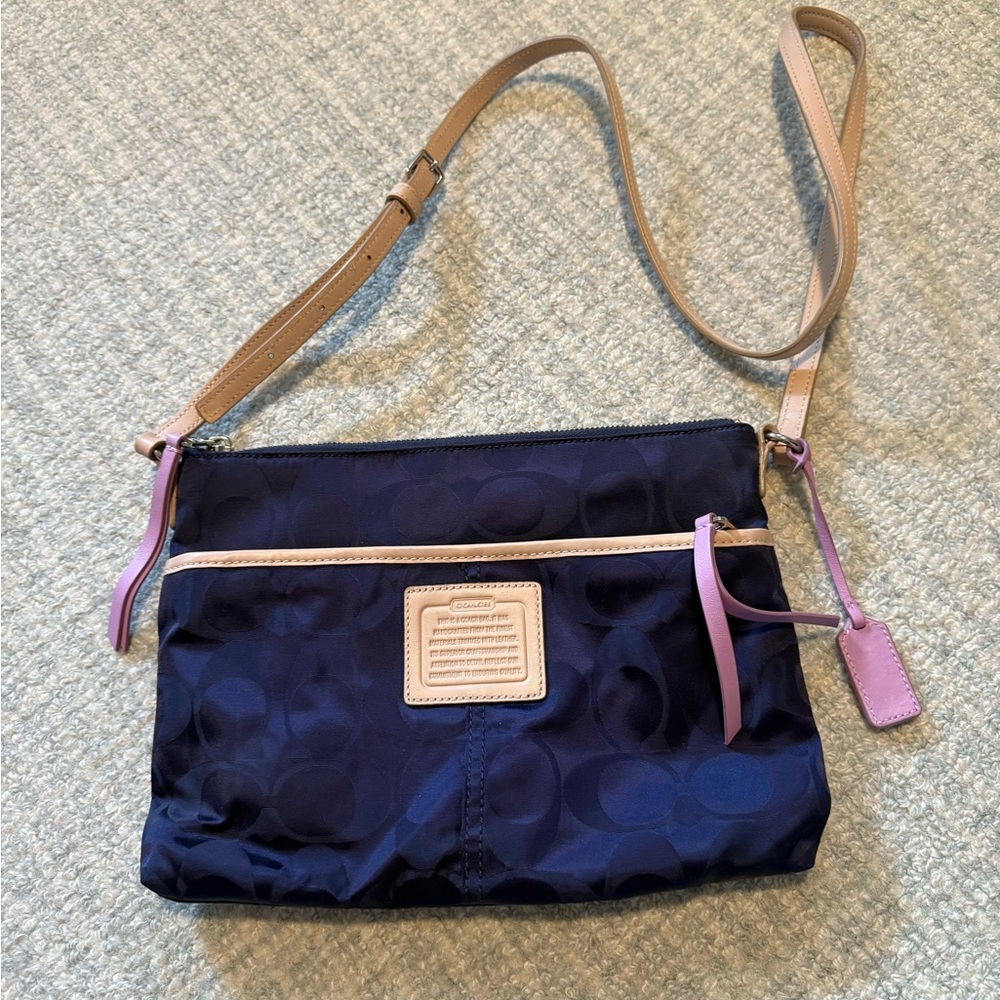 Coach Blue Crossbody Bag